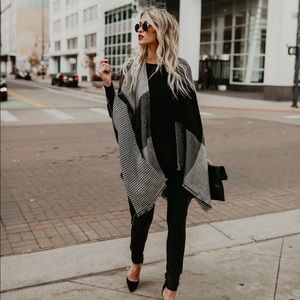 Vici Collection Kensington Reversible Poncho